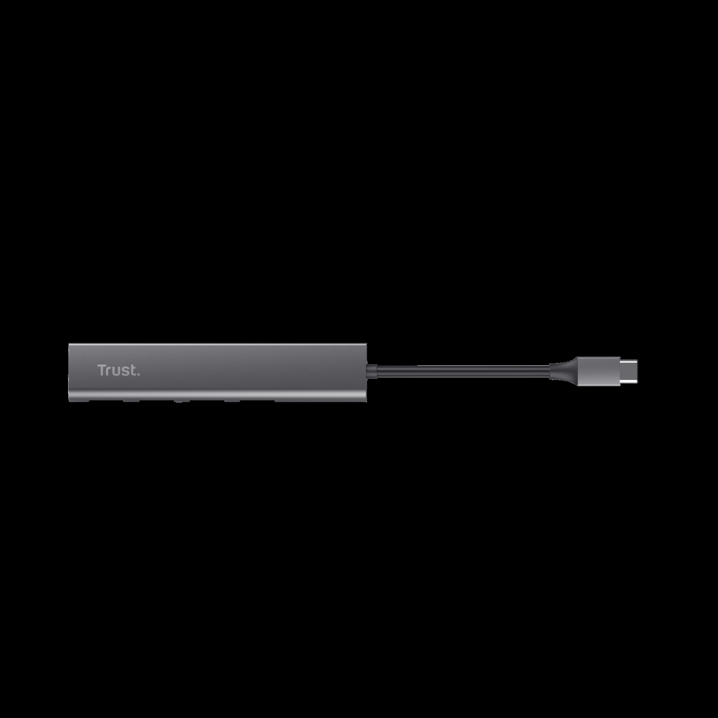 Trust adaptador USB-C 4 puertos USB-A 5 gbps puerto USB-C - 24948