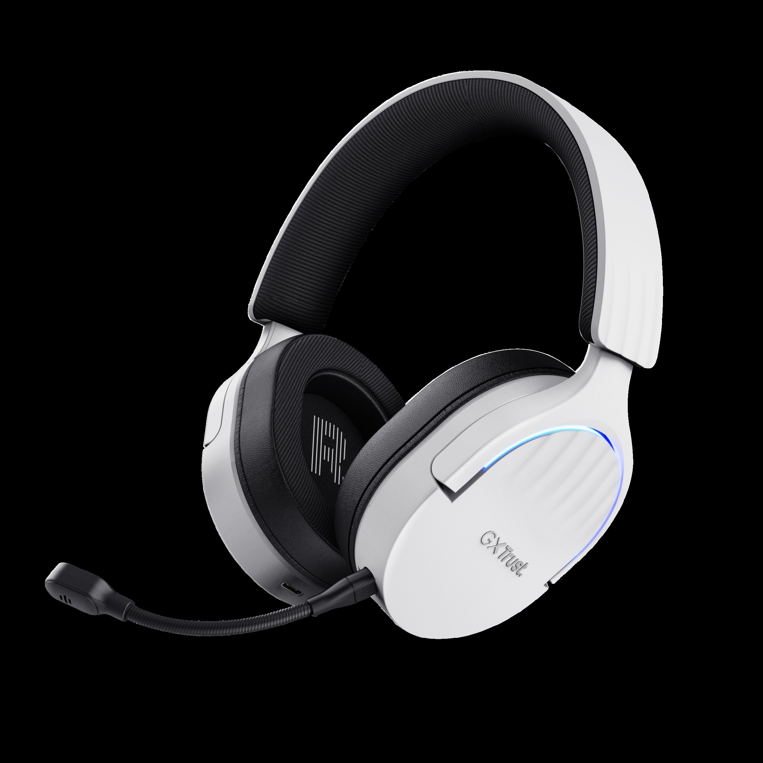 Trust audifonos inalambricos color blanco gaming - 25304