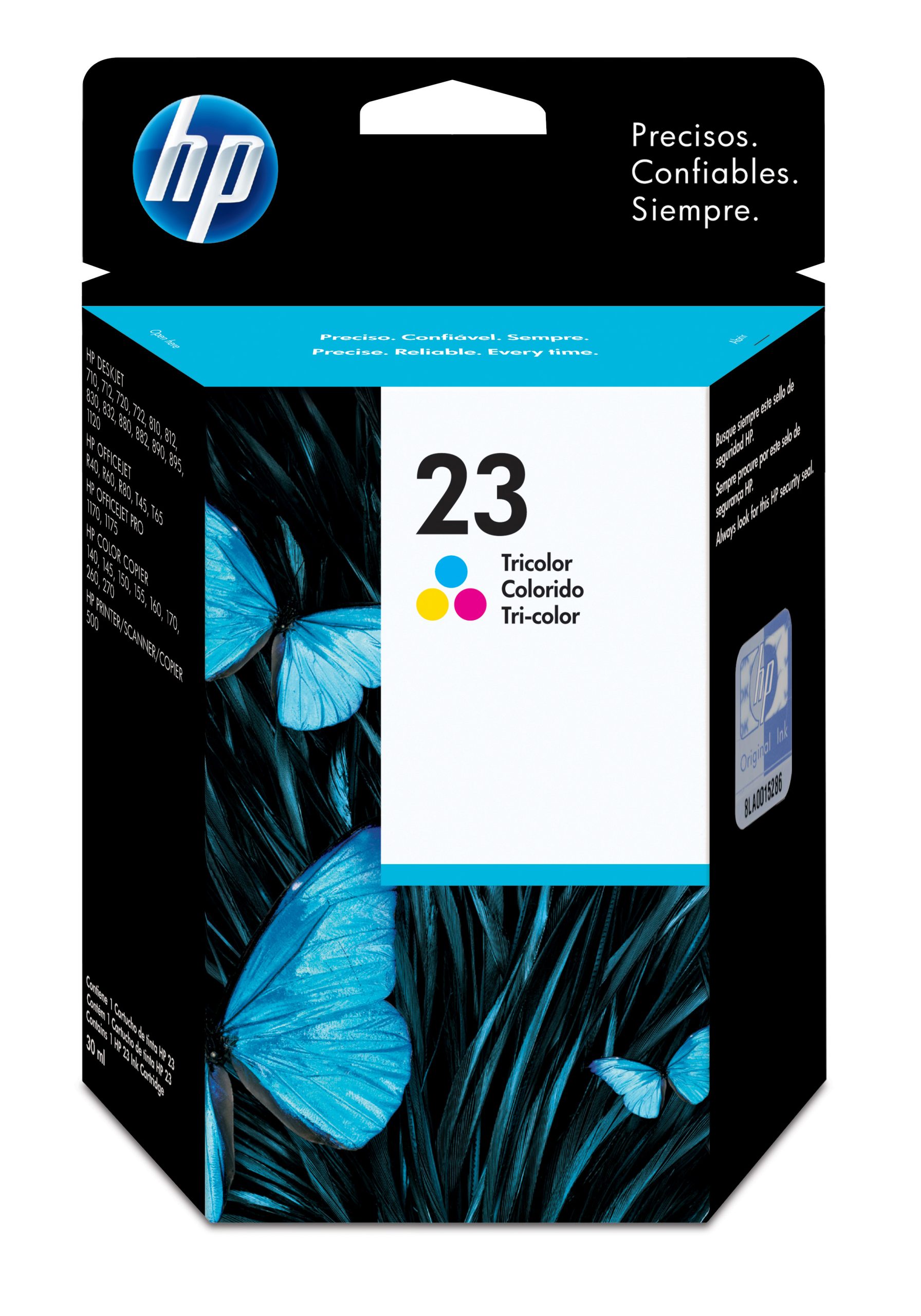 HP cartucho color C1823D 690pgs 23