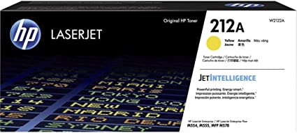 HP toner #212a amarillo W2122A