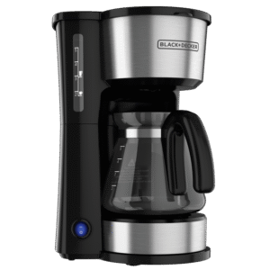 Black + Decker cafetera 5 tazas inox 4 en 1 CM0755S-MX
