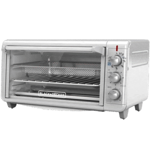 Black + Decker Horno con Freidora de Aire 8 rebanadas inox TO3265xSS-LA