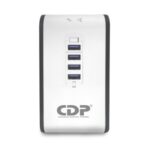 CDP regulador con 4 puertos usb /8 salidas /1000va r2cu-AVR1008