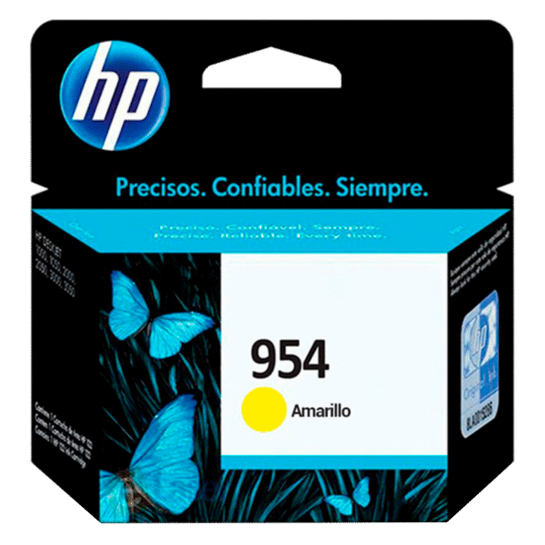 HP cartucho de tinta original 954 amarillo L0S56Al