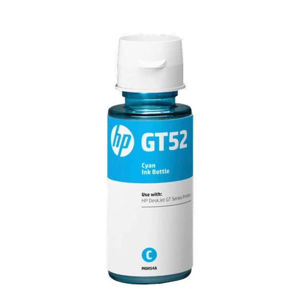HP botella de tinta gt52 cyan 8000Pgs M0H54Al
