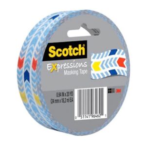 3M masking expressions flechas colores 24mm x 18 8m 70005190429