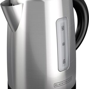 Black + Decker hervidor 1.7L inox inalambrico KE2000SD