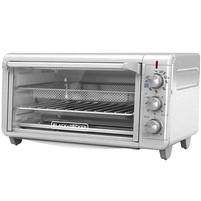 Black + Decker Horno con Freidora de Aire 8 rebanadas inox TO3265xSS-LA - Imagen 4