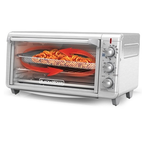 Black + Decker Horno con Freidora de Aire 8 rebanadas inox TO3265xSS-LA - Imagen 2