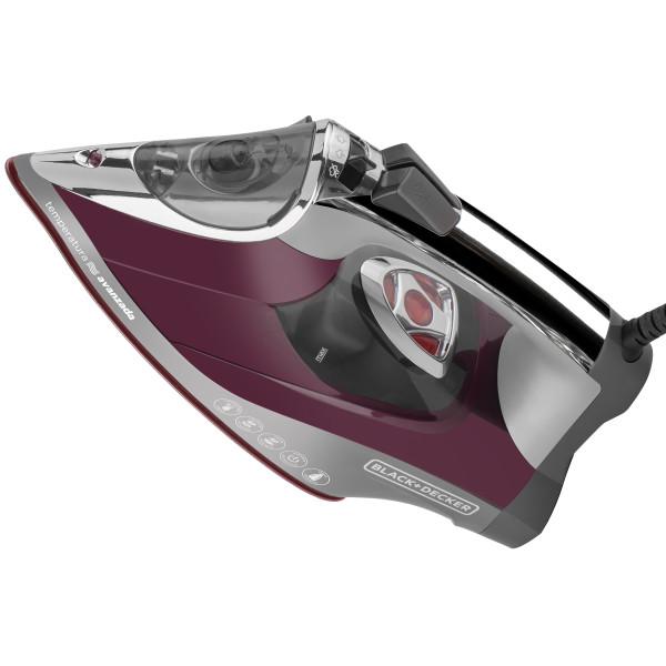 Black + Decker plancha de vapor temperatura avanzada one temp D3501 - Imagen 3