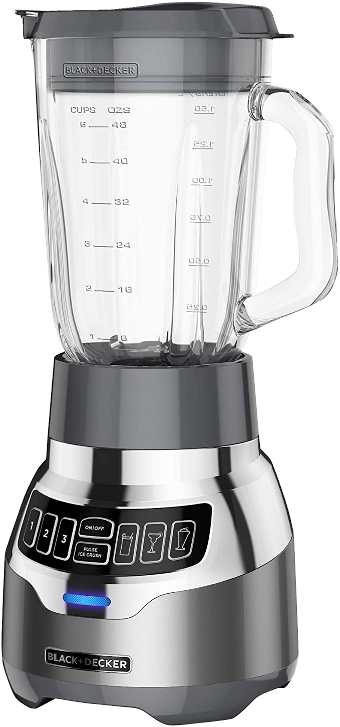 Black + Decker licuadora digital 900w silenciosa inox + vaso personal BL1300DG-PLA - Imagen 4