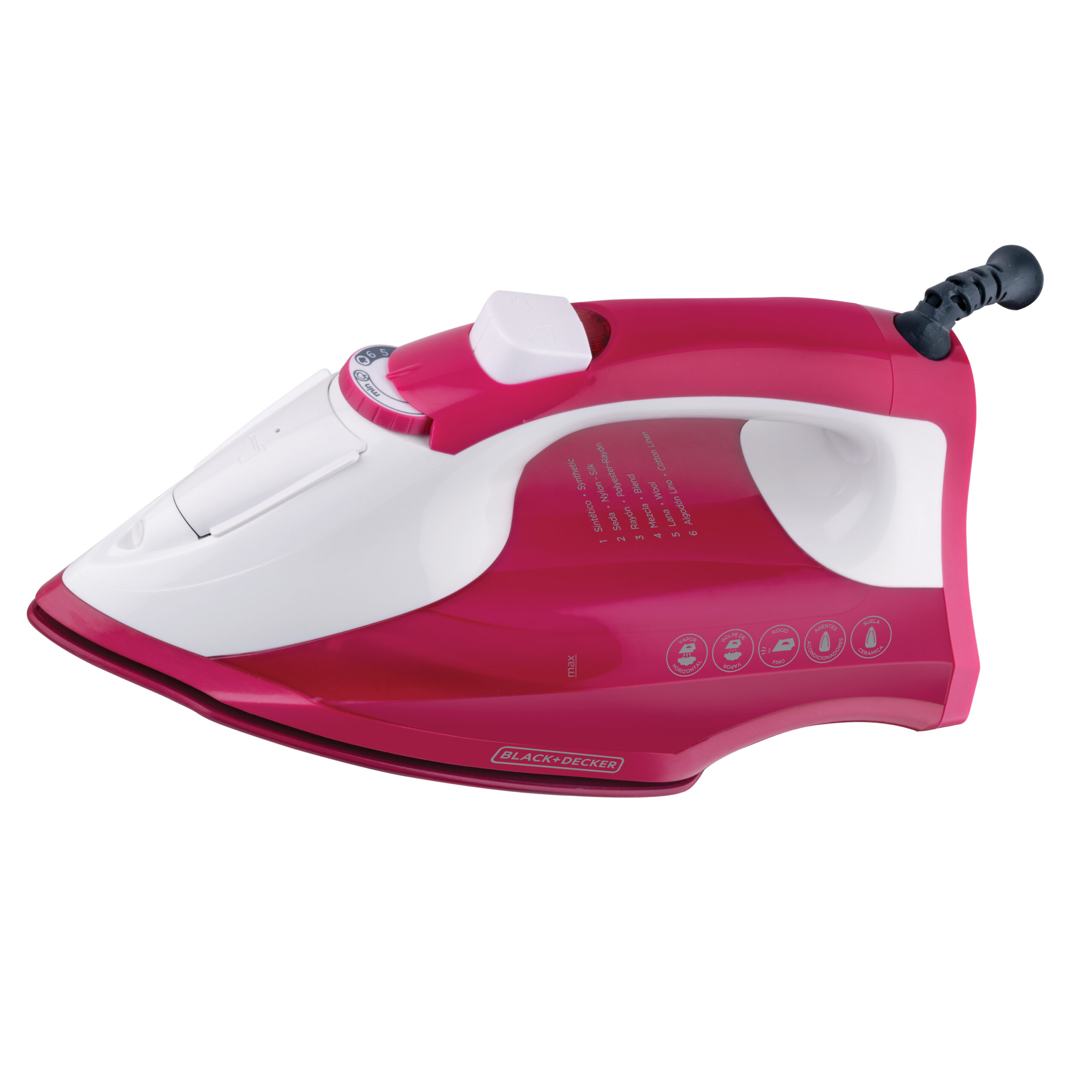Black + Decker plancha de vapor anti-adherente IR1850 - Imagen 4