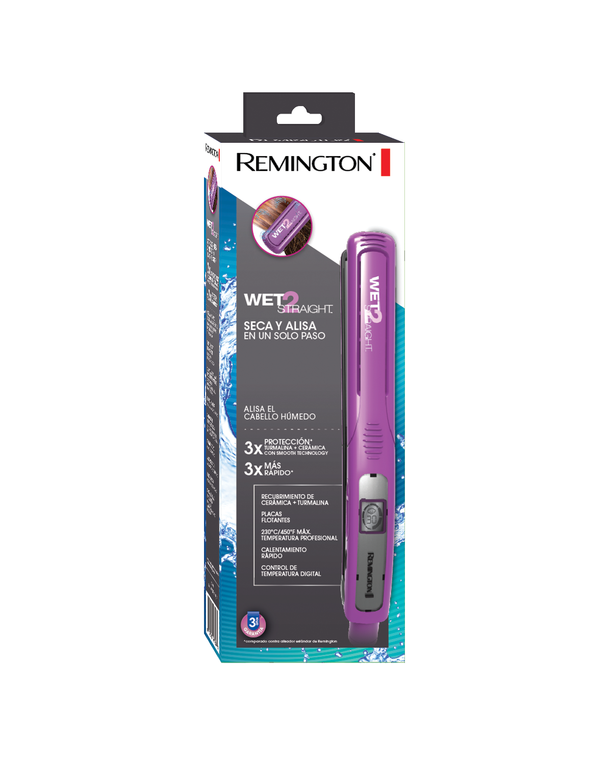 Remington alisador cabello húmedo S7901P (110) F - Imagen 2