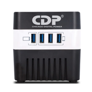 CDP regulador 120 v  500 va/ 250 w avr 4 nema15  4usb RU-AVR604