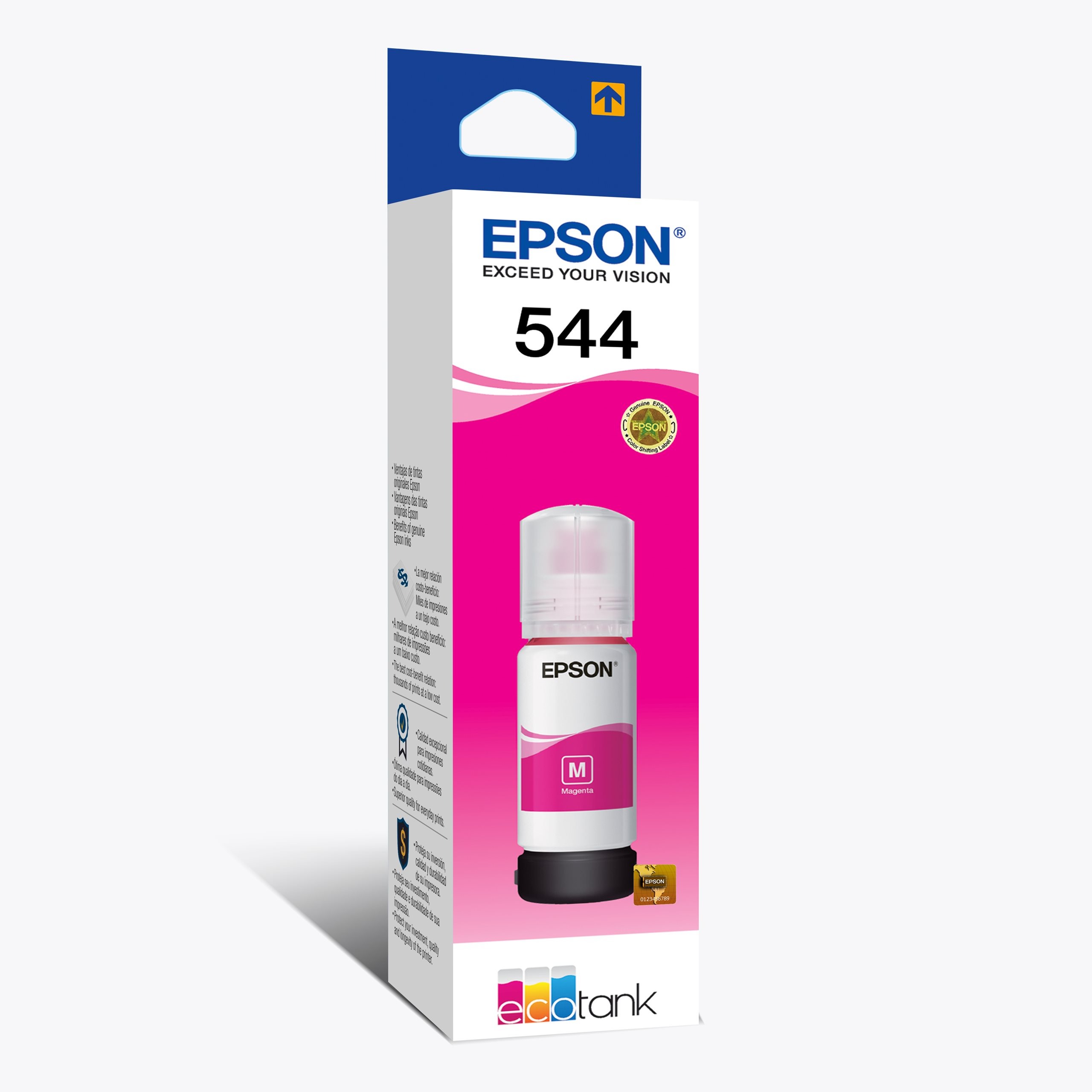 Epson botella tinta magenta para L1250 / L3250 / L5590 T544320-AL - Imagen 3