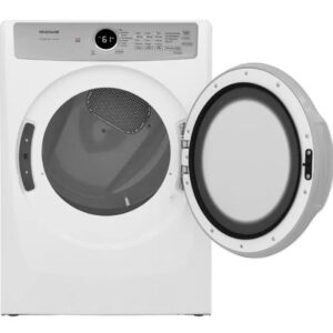 Frigidaire secadora carga frontal electrica premium care blanca 21 Kg FDEX22E4EW