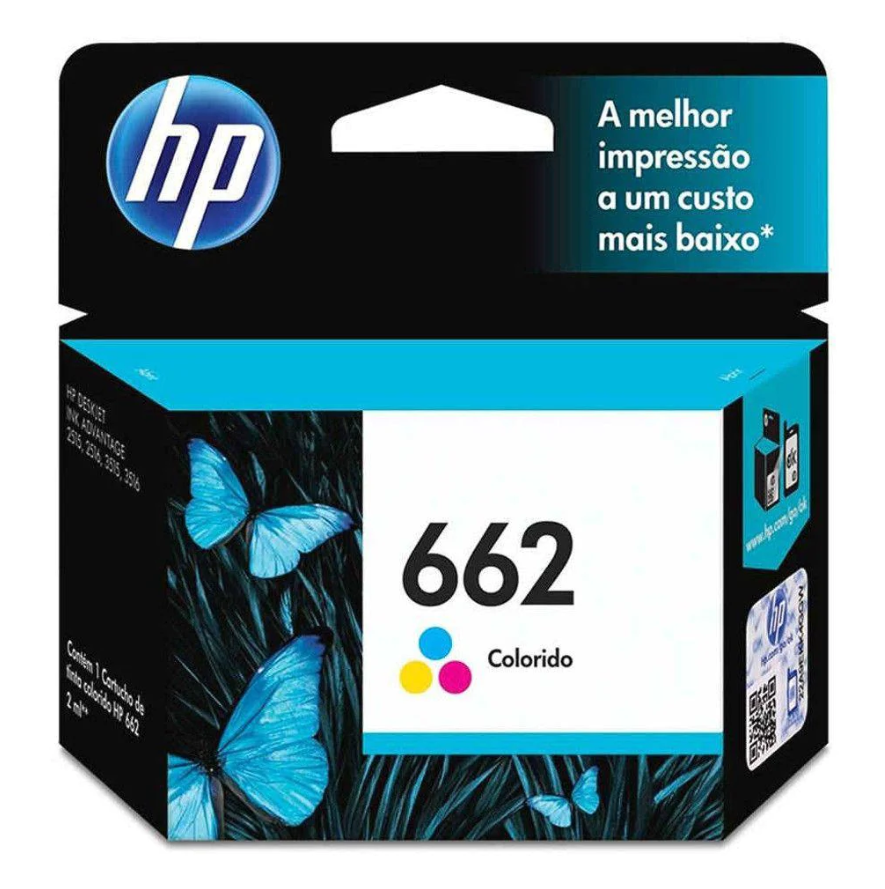 HP cartucho tricolor 100Pgs para 2515-2516-3515-3516 #662 CZ104Al - Imagen 3