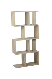 Kenneth Cole estante 4 niveles color roble W60 x H130 x D24 cm-KCWD2022051-O - Imagen 5