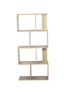 Kenneth Cole estante 4 niveles color roble W60 x H130 x D24 cm-KCWD2022051-O - Imagen 3