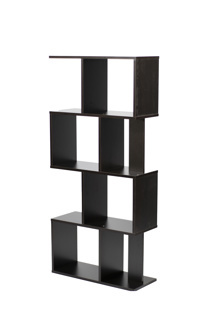 Kenneth Cole estante 4 niveles color café W60 x H130 x D24 cm-KCWD2022051-B - Imagen 4