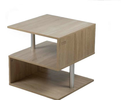 Kenneth Cole mesa de centro color roble W50 x H50 x D50 cm-KCWD2022054-O - Imagen 4