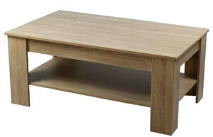 Kenneth Cole mesa de centro color roble W110 x H47 x D65 cm-KCWD2022059-O