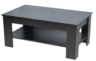 Kenneth Cole mesa de centro color negro W110 x H47 x D65 cm-KCWD2022059-B - Imagen 4