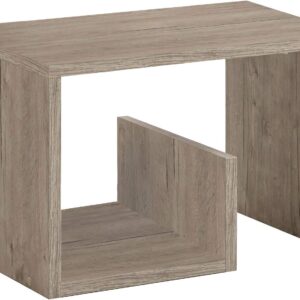 Kenneth Cole mesa de centro tipo librero color roble - KCWD2022055-OA