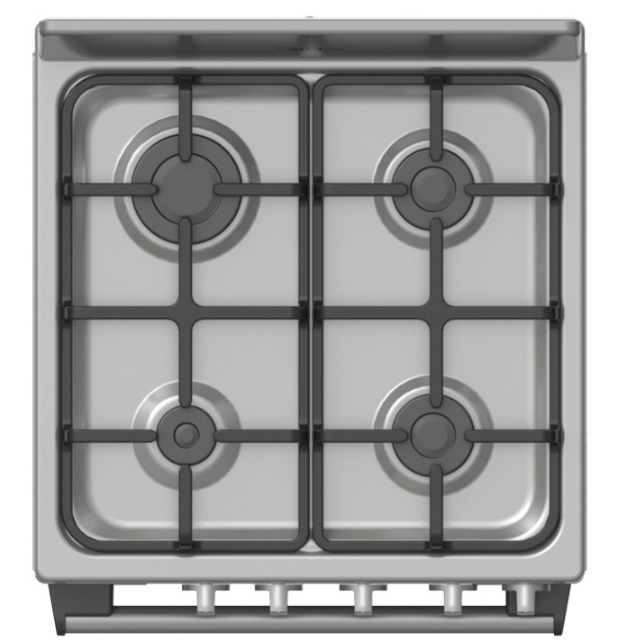 Midea cocina a gas 20 pulgadas 4 quemadores hierro fundido MGS20F0BKAGG-CA - Imagen 5