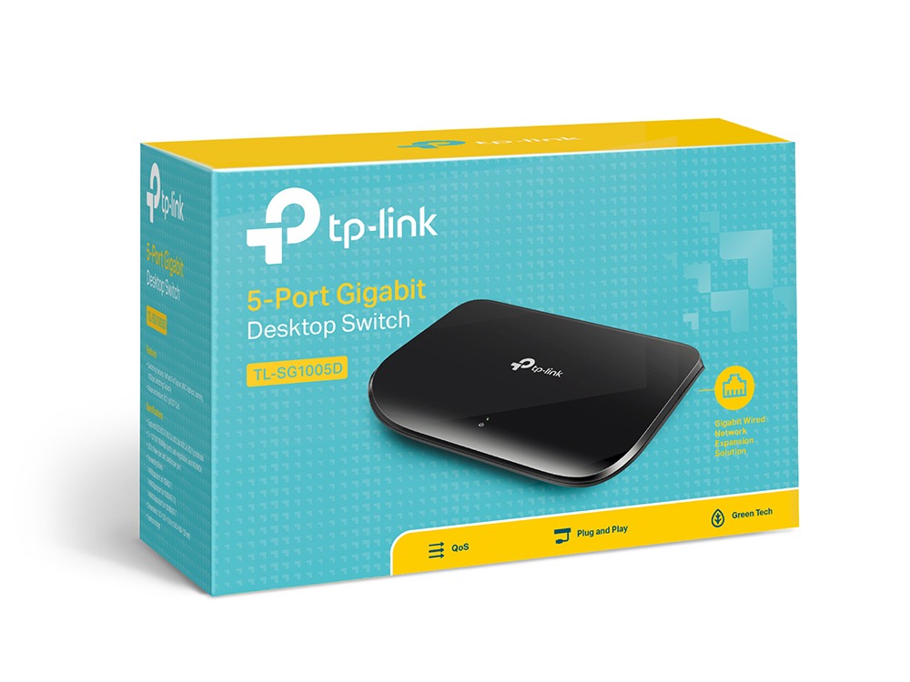 TP-link switch gigabit 5 puertos TL-SG1005D - Imagen 4