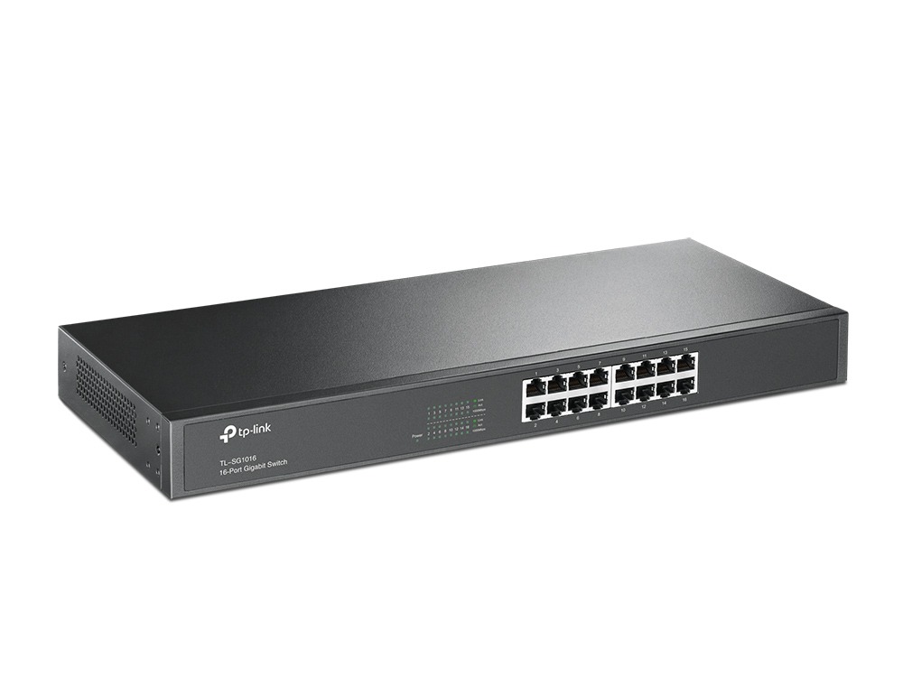TP-link switch para rack gigabit 16 puertos TL-SG1016 - Imagen 2