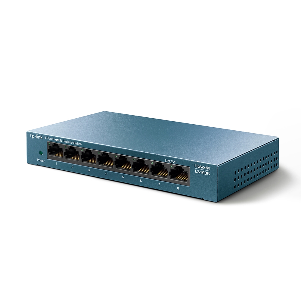 TP-link LiteWave 8-Port Gigabit Desktop Switch -LS1008G - Imagen 5