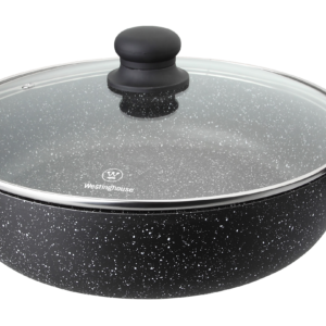 Westinghouse cacerola baja con tapa marmol negro 32 cm WCCC0009L32MBB