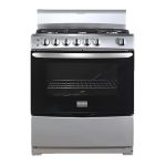 Frigidaire cocina de gas 30" 6 quemadores silver FKGH30C3MDQG