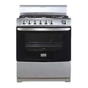 Frigidaire cocina de gas 30" 6 quemadores silver FKGH30C3MDQG