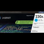 HP toner cian 230A  1800pgs W2301A