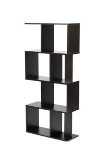 Kenneth Cole estante 4 niveles color café  W60 x H130 x D24 cm-KCWD2022051-B