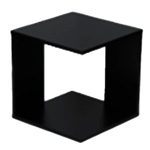 Kenneth Cole estante de cubo color caf‚ oscuro - KCWD2022053-BR