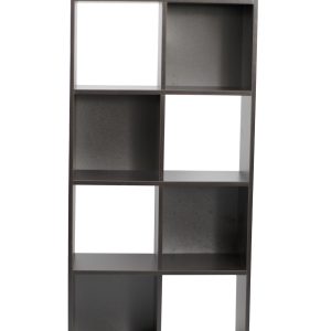 Kenneth Cole librero cubo unit color negro W61.5 x H122.5 x D29.5 cm-KCWD2022052-B