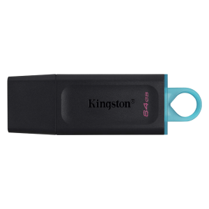Kingston memoria exodia negra con turquesa 64GB usb 3.2 DTX/64GB