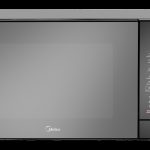Midea microondas 1.4 pc puerta  espejo gabinete negro MMDK14S2MB