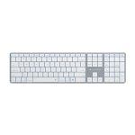 Targus teclado hyper bluetooth compatible con macOS & Windows, iPadOS & Android, ChromeOS en blanco - HS2310US