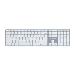 Targus teclado hyper bluetooth compatible con macOS & Windows, iPadOS & Android, ChromeOS en blanco - HS2310US