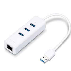 TP-link adaptador USB 3.0 3-Port Hub & gigabit ethernet 2en 1 USB - UE330
