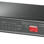 TP-link switch omada de escritorio de 9 puertos a 10 / 100Mbps con 8 puertos PoE+ - TL-SF1009P