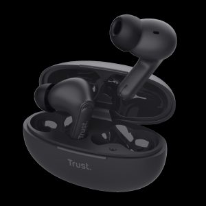 Trust audifonos bluetooth color negro microf  c/cancelacion de ruido - 25296