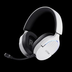 Trust audifonos inalambricos color blanco gaming - 25304