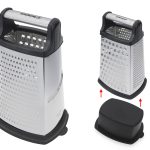 Westinghouse Rallador de acero inoxidable con contenedor WCKG0081011