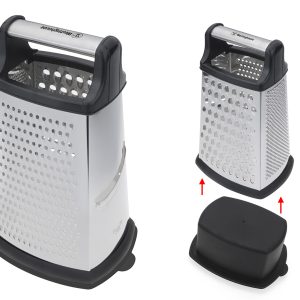 Westinghouse Rallador de acero inoxidable con contenedor WCKG0081011